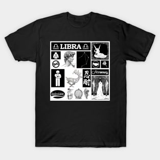 LIBRA ZODIAC SIGN CHART T-Shirt